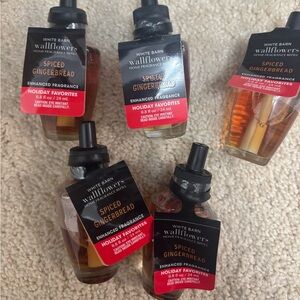 NEW NWT 5 Bath & Body Works Refills - Spiced Gingerbread